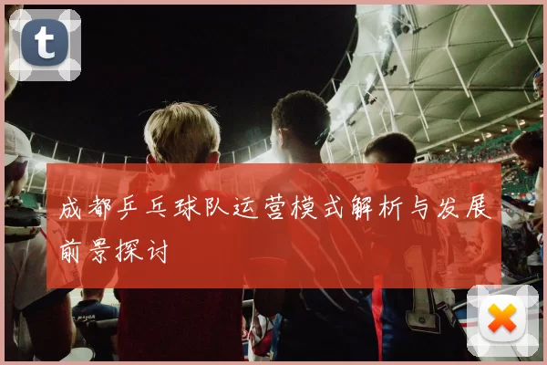 成都乒乓球队运营模式解析与发展前景探讨